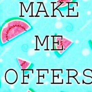 Offer.. I take every off in consideration